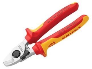 Knipex VDE Cable Shears with Return Spring 165mm (4003773070139) KPX9526165