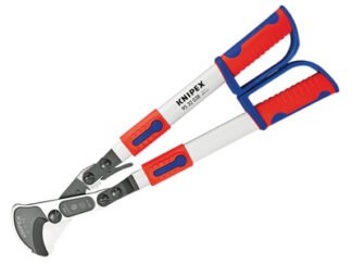 Knipex Ratchet Cable Cutters with Telescopic Handles 570-770mm (4003773071556) KPX9532038
