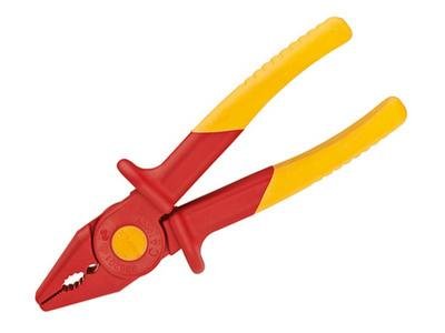 Knipex Flat Nose Plastic Insulated Pliers 180mm (4003773073956) KPX986201