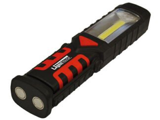 Lighthouse 3W COB LED Swivel Base Torch 220 lumens (Blister Pack) (5023969311364) L/HSWIVELP