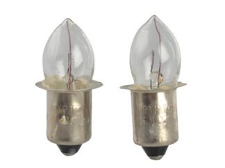 Lighthouse Krypton Bulbs (2) 4.8v Push (T996) (5023969268378) L/HT996B