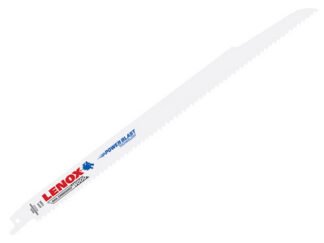 Lenox 20585-156R Wood Cutting Reciprocating Saw Blades 300mm 6 TPI (Pack 5) (0082472205855) LEN156R