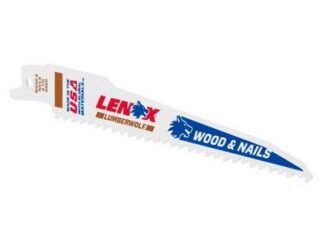 Lenox LumberWolf Reciprocating Saw Blade 152 x 19 x 1.3mm 6 TPI (25 Pack) (0082472205305) LEN20530B656