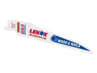 Lenox LumberWolf Reciprocating Saw Blade 152 x 19 x 1.3mm 6 TPI (Pack 5) (0082472205725) LEN20572656R