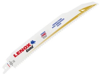 Lenox 966GR Gold® Demolition Reciprocating Saw Blades 230mm 6 TPI (Pack 5) (0082472210903) LEN966GR