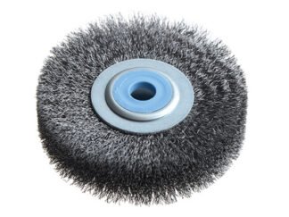 Lessmann Wheel Brush D80mm x W18-20 x 10 Bore Steel Wire 0.20 (4017359004272) LES312142