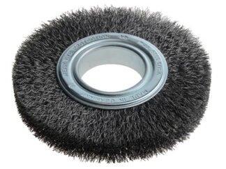 Lessmann Wheel Brush D150mm x W23-25 x 50 Bore Set 3 Steel Wire 0.30 (4017359004760) LES345162