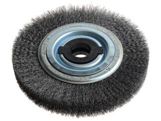 Lessmann Wheel Brush D200mm x W35-40 x 80 Bore Set 4 +1 Steel Wire 0.30 (4017359005064) LES366162