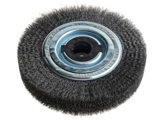 Lessmann Wheel Brush D200mm x W40-45 x 80 Bore Set 4 +1 Steel Wire 0.30 (4017359005132) LES366163