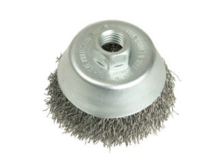 Lessmann Cup Brush 100mm M14, 0.35 Steel Wire (4017359032374) LES426177