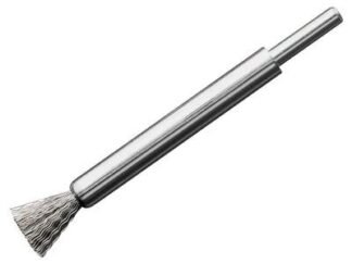 Lessmann End Brush with Shank 12 x 120mm, 0.30 Steel Wire (4017359006931) LES458161