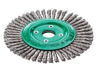 Lessmann Pipeline Brush 48 Knots 178 x 22.2mm Bore Stainless Steel Wire (4017359154199) LES47580148