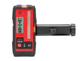 Leica Geosystems RGR200 Pulsing Red/Green Receiver - Line Lasers Only (7640110697948) LGSRGR200