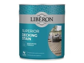 Liberon Superior Decking Stain Light Silver 2.5 litre (3282391062172) LIB126120