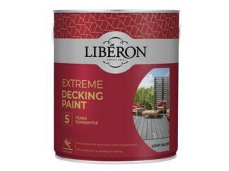 Liberon Extreme Decking Paint Light Silver 2.5 litre (3282391062363) LIB126139 *Restrictions - See Description*