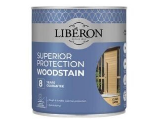 Liberon Superior Protection 8 Year Woodstain Clear Satin 750ml (3282391062400) LIB126143 *Restrictions - See Description*