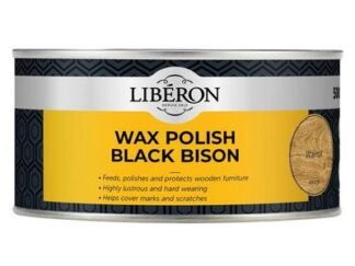 Liberon Black Bison Wax Paste Walnut 500ml (3282391064343) LIBBPWW500N *Restrictions - See Description*