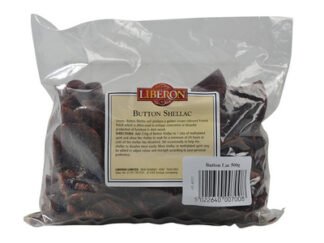 Liberon Button Shellac 250g (5022640006995) LIBBS250G
