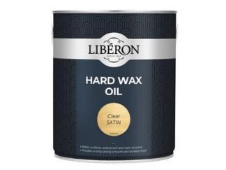 Liberon Hard Wax Oil Clear Satin 2.5 litre (3282391033639) LIBHWOCS25L