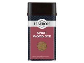 Liberon Spirit Wood Dye Antique Pine 1 litre (3282391063384) LIBSDAP1LN *Restrictions - See Description*