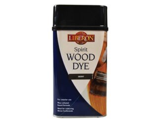 Liberon Spirit Wood Dye Ebony 1 litre (5022640003970) LIBSDE1L