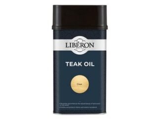 Liberon Teak Oil with UV Filters 1 litre (5022640007169) LIBTOUV1L