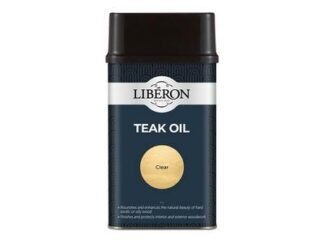 Liberon Teak Oil with UV Filters 500ml (5022640007152) LIBTOUV500