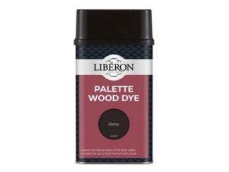 Liberon Palette Wood Dye Ebony 500ml (3282391062905) LIBWDPE500N *Restrictions - See Description*
