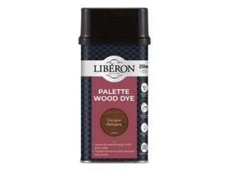 Liberon Palette Wood Dye Georgian Mahogany 250ml (3282391062813) LIBWDPGM250N *Restrictions - See Description*