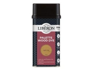 Liberon Palette Wood Dye Light Oak 250ml (5022640000191) LIBWDPLO250
