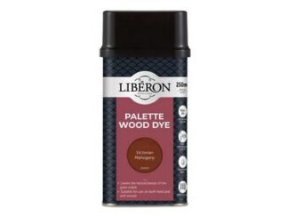 Liberon Palette Wood Dye Victoria Mahogany 250ml (3282391062875) LIBWDPM250N *Restrictions - See Description*