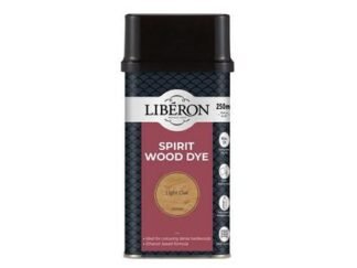 Liberon Spirit Wood Dye Light Oak 250ml (5022640003055) LIBWDSLO250