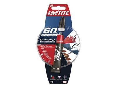Loctite 60 Second All-Purpose Glue 20g (4015000433242) LOC60SAPG