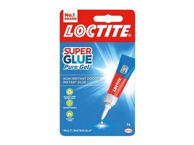 Loctite Super Glue Pure Gel, Tube 3g (5010305061410) LOCSGGPG3GNR