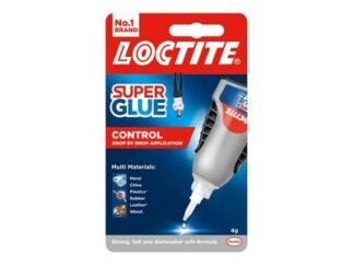 Loctite Super Glue Liquid, Control Bottle 5g (5010305061397) LOCSGLC4GNR