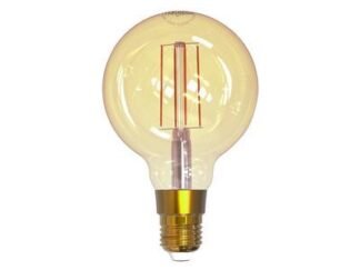 Link2Home Wi-Fi LED ES (E27) Balloon Filament Dimmable Bulb, White 470 lm 5.5W (4004282480105) LTHFE27L6W