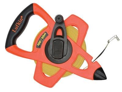 Crescent Lufkin FM030CME Long Fibreglass Dual Sided Tape 30m/100ft (Width 13mm) (0037103224156) LUFFM030CME