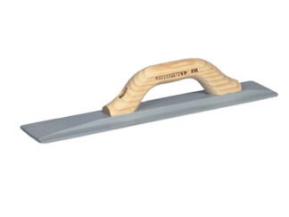 Marshalltown M145 Square Ended Magnesium Float, Shaped Wooden Handle 16 x 3.1/8in (0035965046046) M/T145