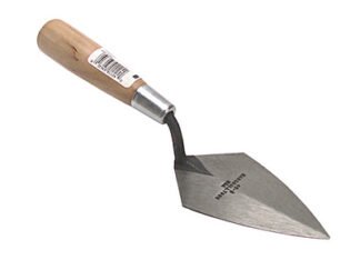 Marshalltown 45 Pointing Trowel Philadelphia Pattern Wooden Handle 7in (0035965011303) M/T457