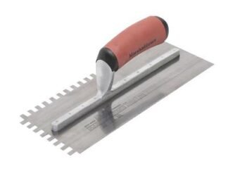 Marshalltown 6mm Stainless Steel Square Notched Trowel DuraSoft® Handle (0035965289887) M/TM502SSDXH