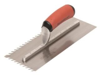 Marshalltown LayFlat 6mm Notch Trowel 11 x 4.1/2in (0035965295505) M/TMLF1411SD