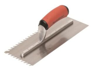 Marshalltown LayFlat 10mm Notch Trowel 11 x 4.1/2in (0035965295529) M/TMLF3811SD