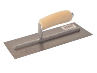 Marshalltown MXS3 Plasterers Finishing Trowel Wooden Handle 11 x 4.3/4in (0035965021289) M/TMXS3