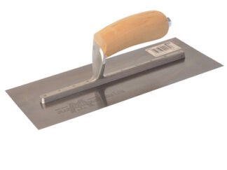 Marshalltown MXS7 Plasterers Finishing Trowel Wooden Handle 12 x 5in (0035965021326) M/TMXS7