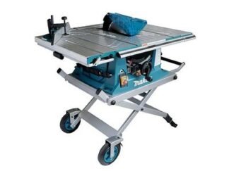 Makita MLT100NX1 Table Saw with Stand 1500W 240V (0088381856904) MAKMLT100NX