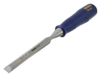 Irwin M444 Bevel Edge Chisel Blue Chip Handle 13mm (1/2in) (0734442196808) MAR44412