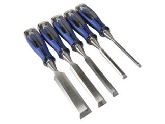 Irwin M750 Splitproof Pro Bevel Edge Chisel Set, 5 Piece (5706915034219) MAR750S5