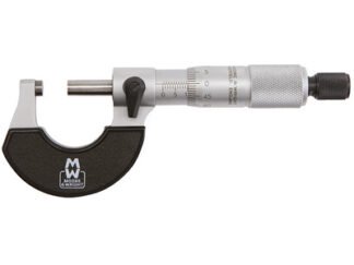Moore & Wright 1961M Traditional External Micrometer 0-25mm/.01mm (5051102058449) MAW1961M