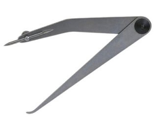 Moore & Wright 336-6R Firm Joint Jenny Caliper 150mm (6in) (5051102041656) MAW3366R