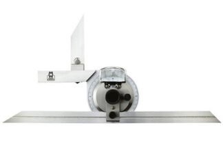 Moore & Wright MW500-01 Universal 360 degrees Bevel Protractor with 150/300mm Blades (5051102093730) MAW50001